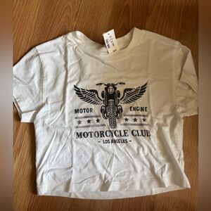Hollister Classic White Baby Tee